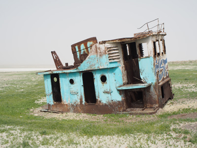 Zhalanash Ship Graveyard, Kazakhstan 2015